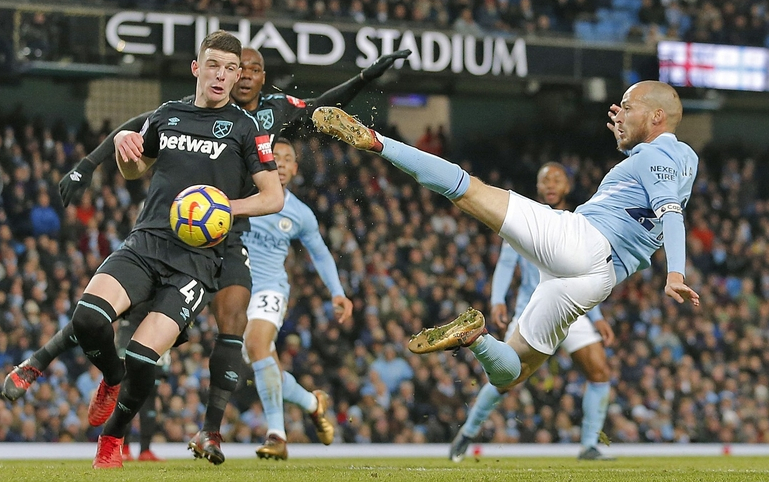  曼城中场核心复出即送助攻王  